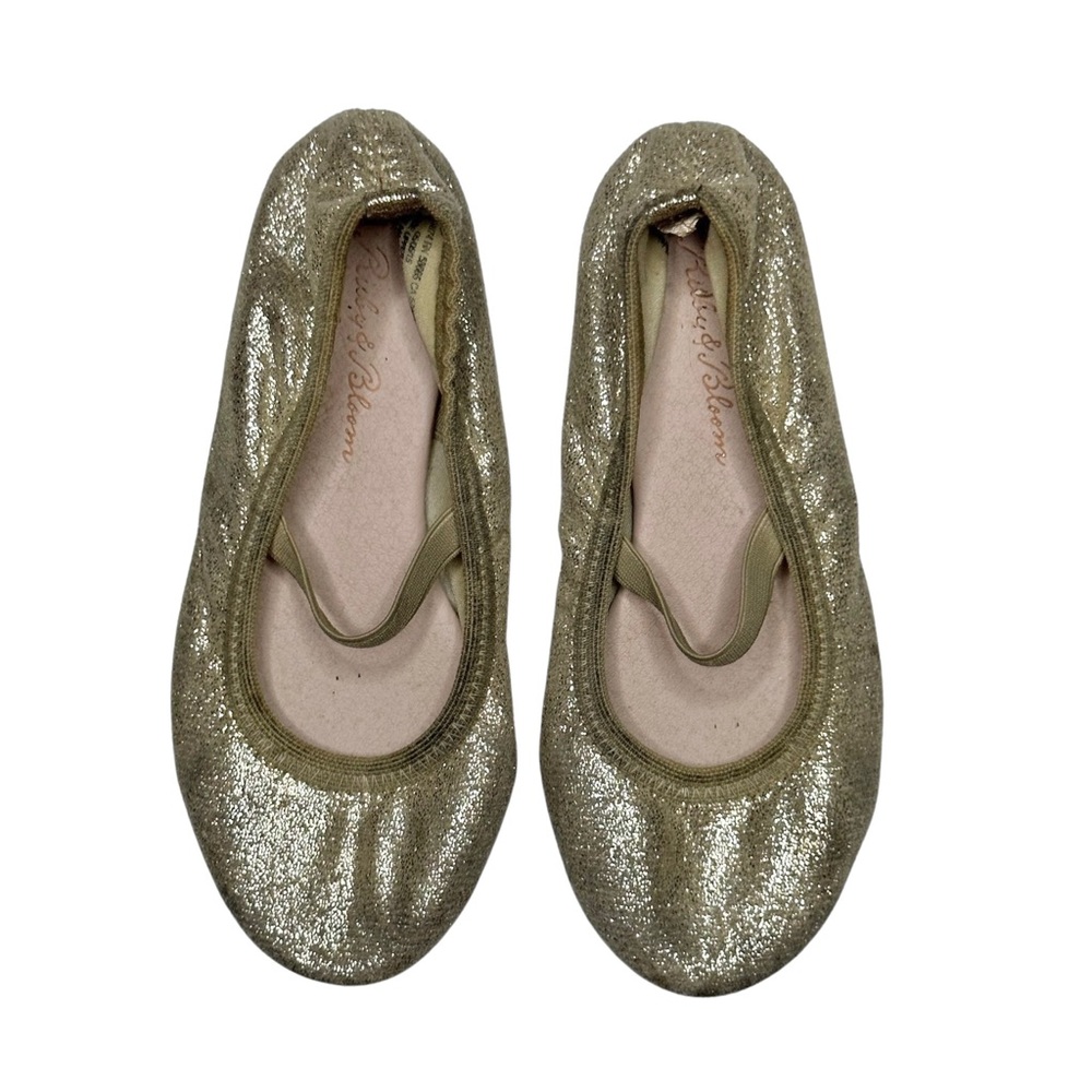 Ruby & Bloom Gold Flats